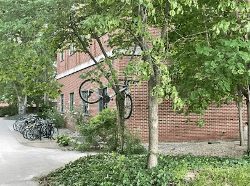 Purdue University bicycle prank