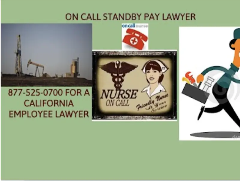 on call standby pay lawyer